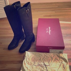 Salvatore Ferragamo Fersea Riding boot